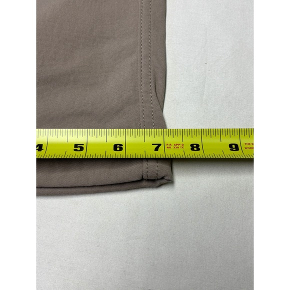 Western Rise Diversion Pants Mens 33x30 Tan Khaki Nylon Spandex - Picture 14 of 14